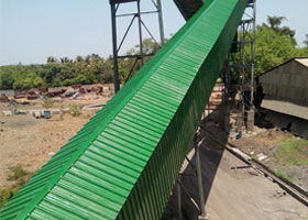 Belt Conveyor System Installation