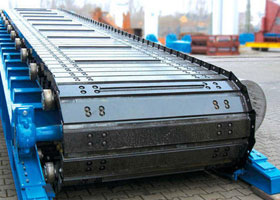 Apron conveyors